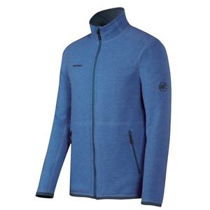 Mammut Jacke Herren Polar ML Jacket Men Blau Funktions Strick Fleecejacke M