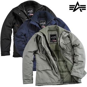 Alpha Industries Veste Homme Forrester Des 2 en 1 Fonctionnelle Pour L'extérieur