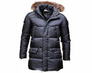 ARMANI EA7 MONTAGNE URBAIN FOURRUE BAS 271304 5A386 VESTE AVIATEUR NOIR