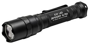 Surefire E2D Black LED Defender ULTRA LED Flashlight 500/5 Lumens E2DLU-A