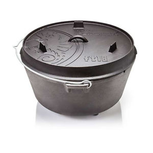 Petromax Feuertopf ft18 mit Füße Dutch Oven 17,3l Topf Camping NEU OVP