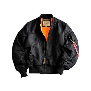 ALPHA INDUSTRIES MA-1 VF 59 NOIR VESTE D'AVIATEUR BLOUSON BOMBARDIER