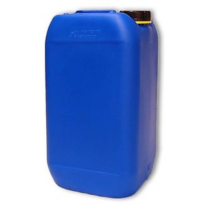 Bidon plastique 15 L, DIN 61 Bleu, HDPE, fabriqué en Allemagne (22246)