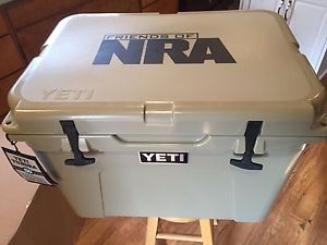 Yeti Tundra Tan 50 Friends of NRA Limited Edition BRAND NEW in Box !!