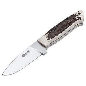 Böker Arbolito Dano Stag Fahrtenmesser N695 Hirschhorn feststehend