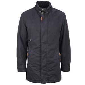Nagano Veste D'hiver Pour Hommes Manteau Parka bleu marine Asai 2505 0815