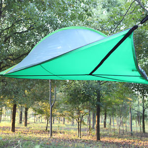 Camping Tree Tent 2 Person Hang Hammock camping hiking Tent with net doublelayer