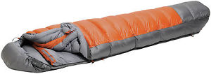 Exped Lite 900 Sleeping Bag (800 Goose Down) 4 Season-Terra Cotta-Medium-Left