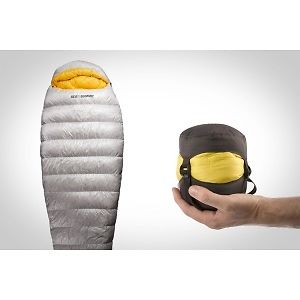 Sac de couchage duvet Spark II Sea to Summit taille regular zip gauche