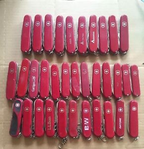 Lot of (34) Victorinox & Wenger Swiss Army Knives Lot 17