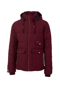 Maloja Doudoune Veste D'hiver Parka MooseM. rouge Capuche Primaloft