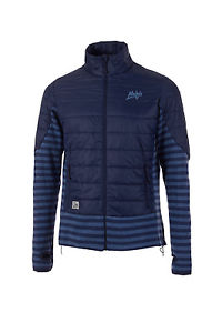 Maloja Veste polaire Veste fonctionnelle GuildsM. blau à rayures Primaloft