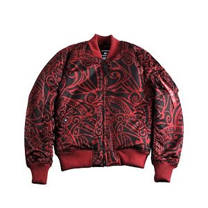ALPHA INDUSTRIES MA-1 VF TONGA BORDEAUX XL VESTE BOMBER VESTE D'AVIATEUR