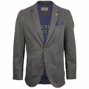 Camel active Hommes Loisirs Veste de costume Ajustement Régulier gris Grille