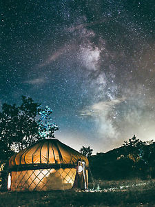16' Yurt Cover made by Spirits Intent. Polycotton Canvas