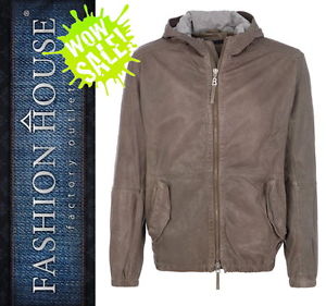 Bogner Jeans Veste en cuir Blouson JOHN, Taille XL (comme XXL) (6043 182)