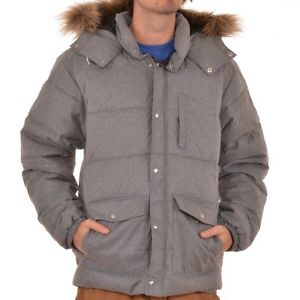 Quiksilver Woolmore Manteau Hommes Veste D'hiver Pull gris EQYJK03018