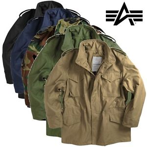 Alpha Industries Veste M-65 Champ MA1 Armée BW Parka S M L XL XXL 3XL
