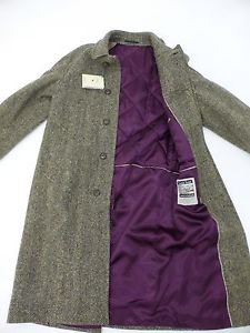 Magee Tweed Donegal Corrib Doublure Matelassé Manteau