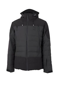 Maloja Doudoune Veste D'hiver CedarM. gris Primaloft Argent Capuche