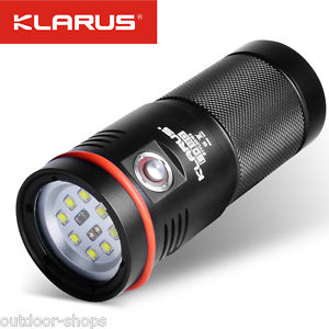 Klarus SD80  5000 lm CREE XM-L2 + XPE red +UV LED Tactical fashlight