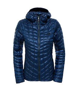 The North Face Femmes Thermoball Sweat À Capuche Cosmic Bleu S