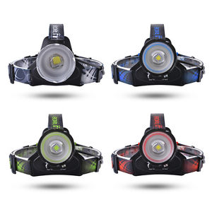 BORUiT 1600LM CREE L2 LED Headlight Headlamp for Camping Fishing Cycling