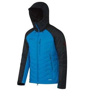 Mammut Jacke Herren Rime Pro IN Hooded Jacket Men Blau wattiert Winterjacke M