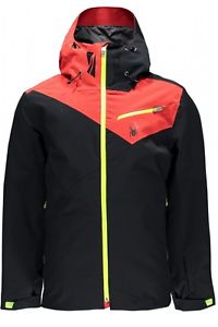 Spyder Homme Veste De Ski Veste Hiver Enforcer Veste Noire / Volcan