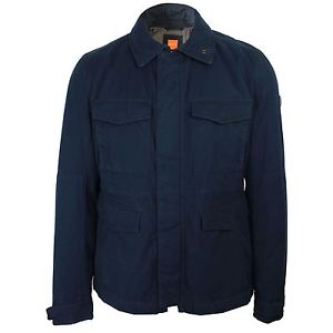 HUGO BOSS VESTE OJETT-W HOMME BLEU MARINE MANTEAU