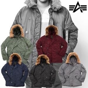 Alpha Industries Homme Veste N3B MA1 Parka D'hiver Doudoune S à 5XL