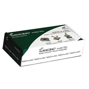 Cleanwaste Go Anywhere Déchets Kit Pack 100 - Biodégradable / Élimination / Camp
