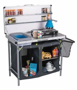 Caravan Furniture - Kampa Cheiftain Field Kitchen/Cupboard Portable Kitchen