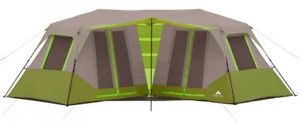 Ozark Trail 23' x 11'6" Instant Double Villa Cabin Tent Family Camping Green 8