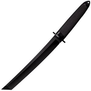Magnum IX, Black Kray-Ex Handle, Black Tanto Plain w/Sheath