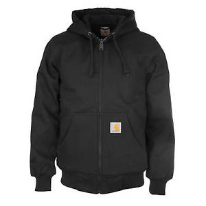 Carhartt Active Veste noire - Homme Vêtements de travail veste de robuste Toile