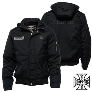 West Coast Choppers Veste WCC Forged Veste De Motard Jesse James S à 5XL