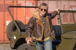 British Armée RAF de l'air Pilote Veste En Cuir Heavy XL XLarge