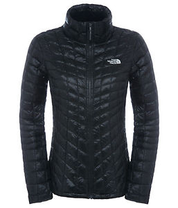 The North Face Femmes Thermoball Full Zip TNF Black LEATHER Noir S
