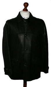 Baldessarini Signature Veste Mélange Espagnol Lambleather En Cuir Taille 48