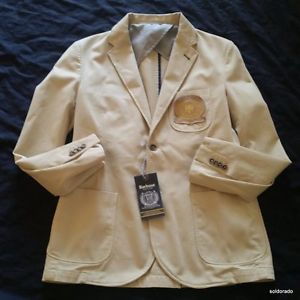 BARBOUR Homme Polo Club Blazer Pierre Gr. 50 Nouveau