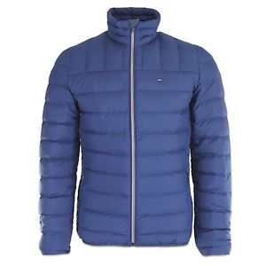 HILFIGER VESTE - COMPRESSIBLE VESTE DOUDOUNE - BLEU - NEUF AVEC ÉTIQUETTE