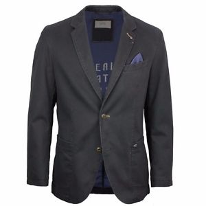 Camel active Loisir Veste de costume Ajustement Régulier anthracite Grille Motif