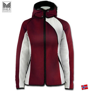 Dale of Norway Outdoor Pour Femme Veste tricotée Val Gardena bordeaux rouge