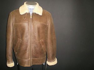 Peau d'agneau Veste De Vol - Biggles Style WW2