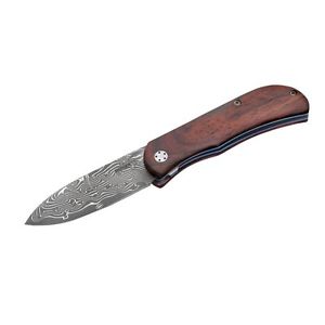 Böker Plus Exskelibur 2 Damast Cocobolo Taschenmesser Damast Cocobolo