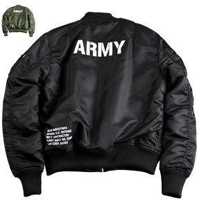 Alpha Industries Homme Blouson aviateur "MA-1 VF 59 ARMÉE" en Flight