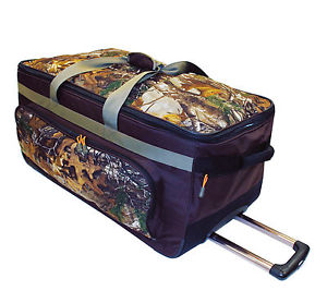 SAC DE VOYAGE MARKHOR HUNTING AVEC ROULETTES TOUNDRA DÉCO CAMO REALTREE XTRA