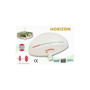 HORIZON - ANTENNE TV DIRECTIONNELLE POUR CAMPING-CARS - 37CM DIAM