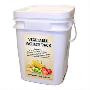 Freeze Dried Vegetable Variety. Preppers/Campers/Survivalists/ emergency FOOD.